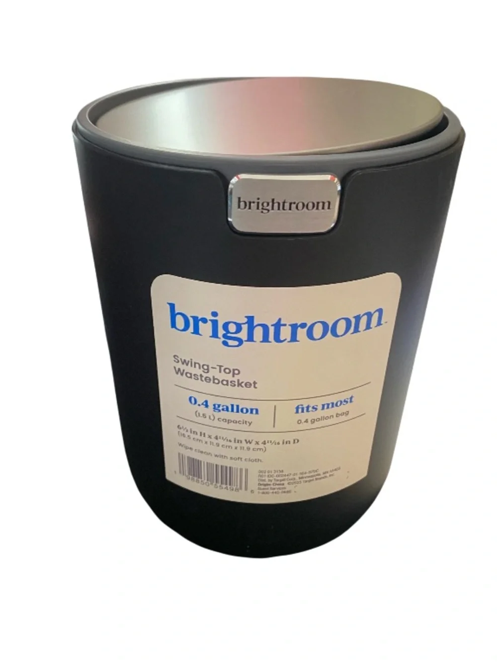 Brightroom Swing Top Mini Wastebasket NWT - Picture 2 of 2